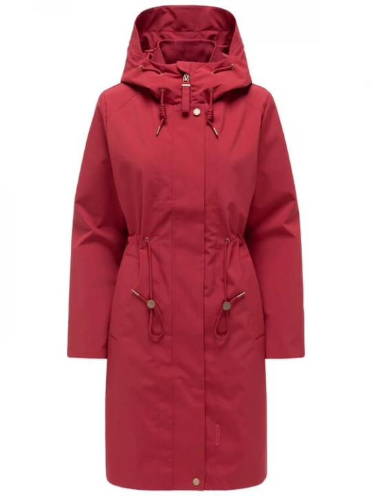 Foto van product MARIKOO Tussenparka 'Zilandaa 16' rood