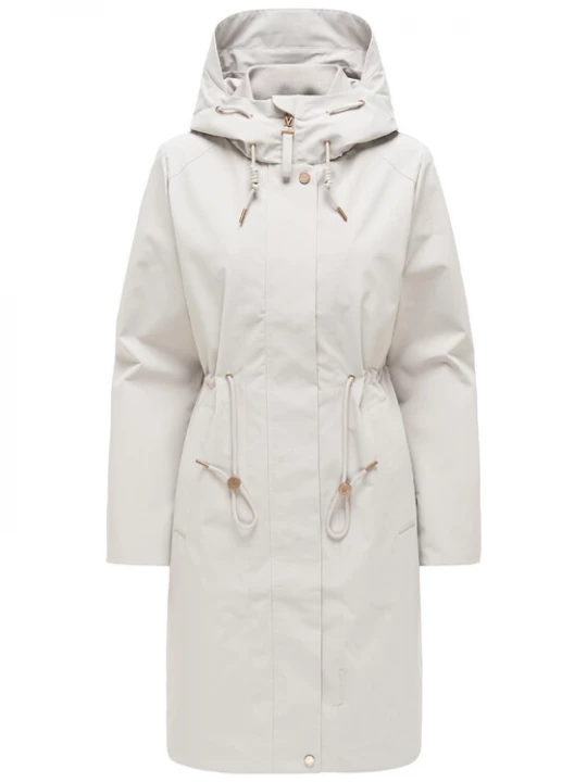 Foto van product MARIKOO Tussenparka 'Zilandaa 16' wit