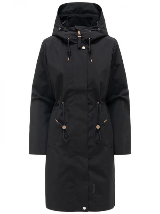 Foto van product MARIKOO Tussenparka 'Zilandaa 16' zwart
