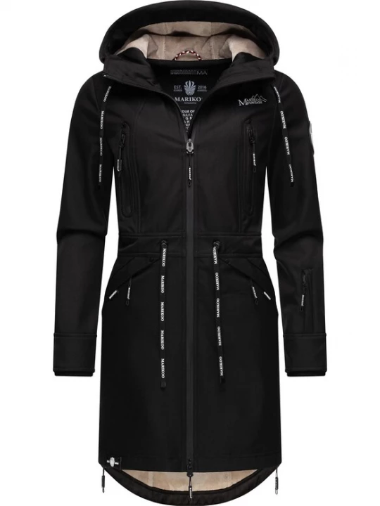 Foto van product MARIKOO Tussenparka zwart
