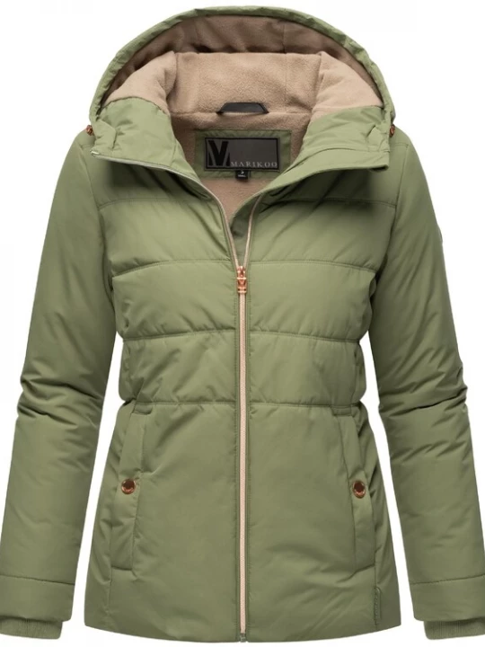 Foto van product MARIKOO Winterjas 'Alemee 16' olijfgroen
