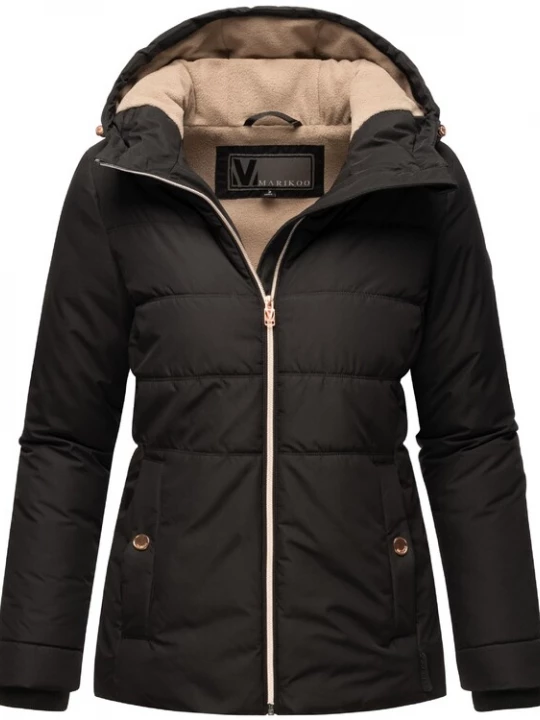 Foto van product MARIKOO Winterjas 'Alemee 16' zwart