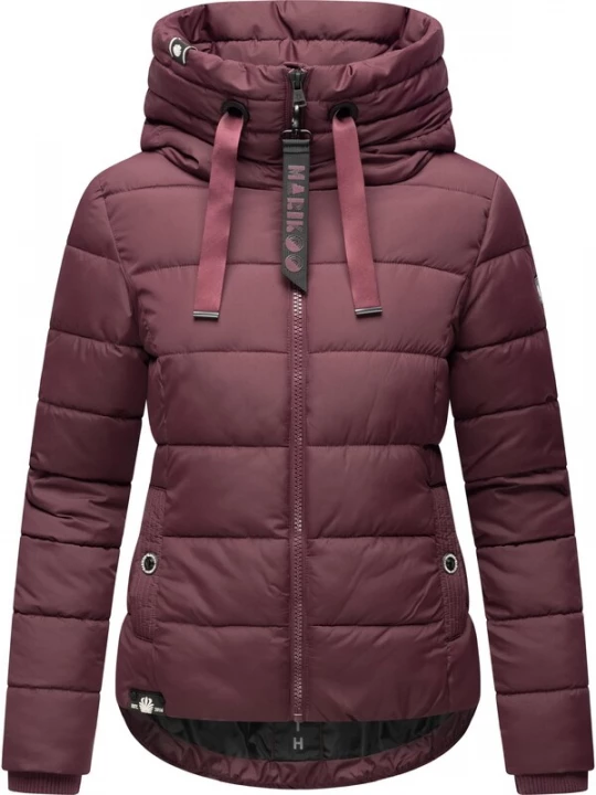 Foto van product MARIKOO Winterjas 'Amayaa-1' bordeaux