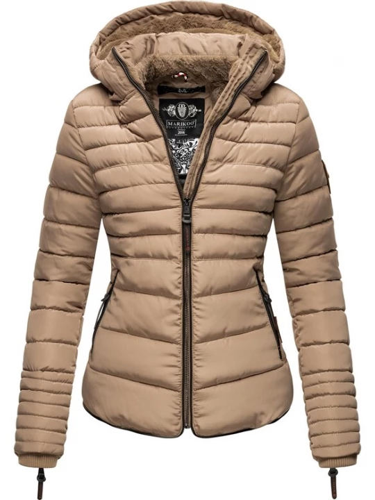 Foto van product MARIKOO Winterjas 'Amber' beige