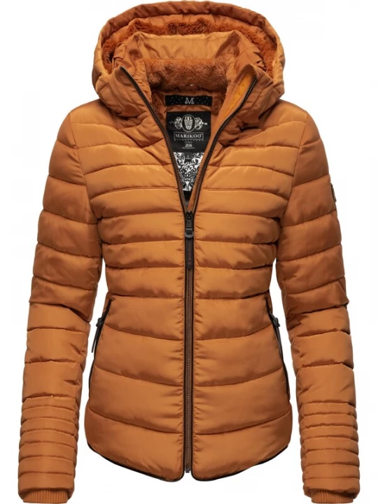 Foto van product MARIKOO Winterjas 'Amber' roestbruin