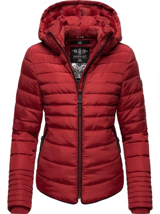 Foto van product MARIKOO Winterjas 'Amber' rood