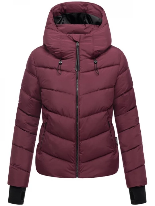 Foto van product MARIKOO Winterjas bordeaux