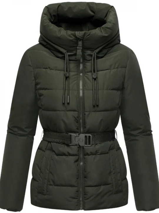 Foto van product MARIKOO Winterjas 'Himee16-1' olijfgroen