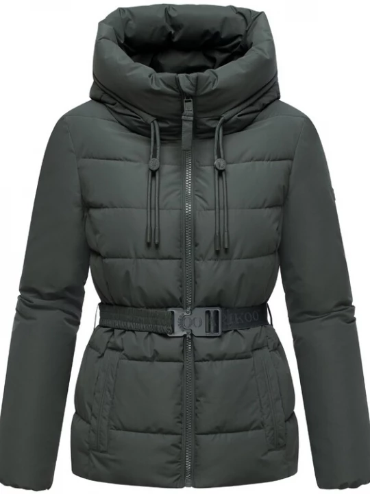 Foto van product MARIKOO Winterjas 'Himee 16' donkergroen