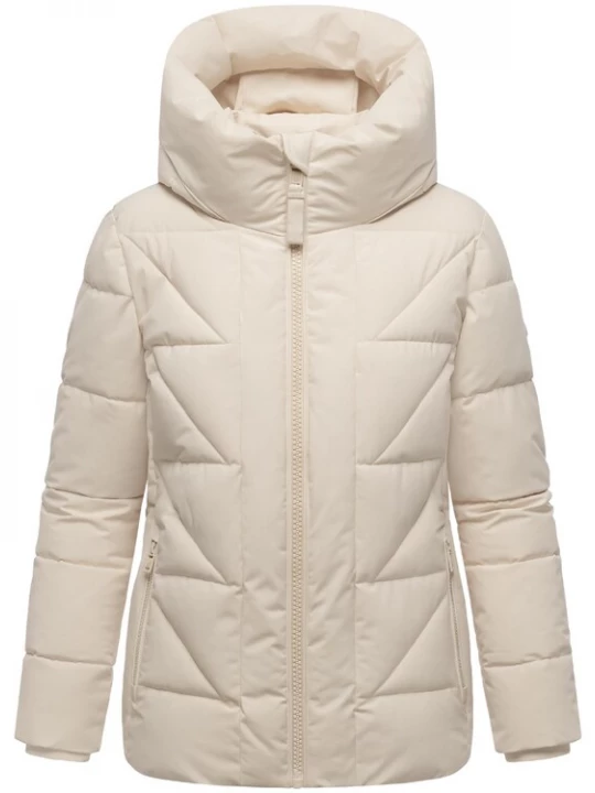 Foto van product MARIKOO Winterjas 'Kuschelnasee 16' crème