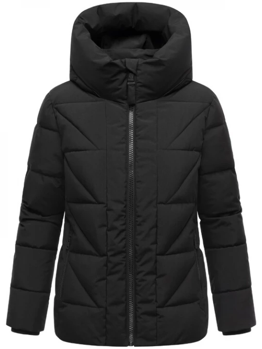 Foto van product MARIKOO Winterjas 'Kuschelnasee 16' zwart