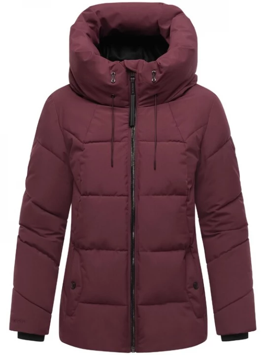 Foto van product MARIKOO Winterjas 'Kuscheltatze XVI' bordeaux