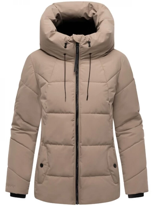 Foto van product MARIKOO Winterjas 'Kuscheltatze XVI' camel