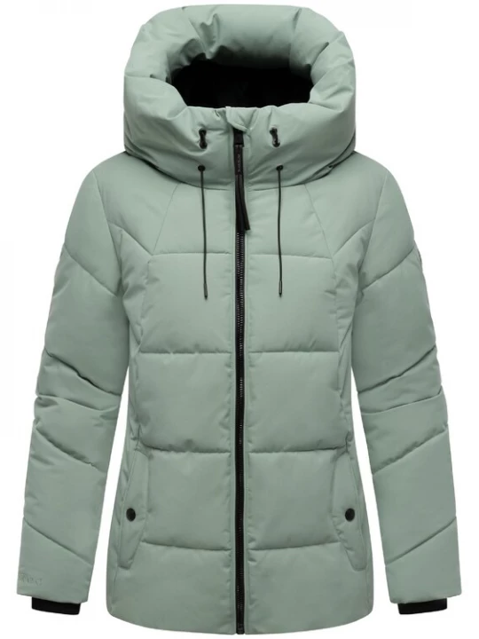 Foto van product MARIKOO Winterjas 'Kuscheltatze XVI' mintgroen