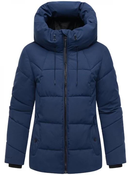 Foto van product MARIKOO Winterjas 'Kuscheltatze XVI' navy