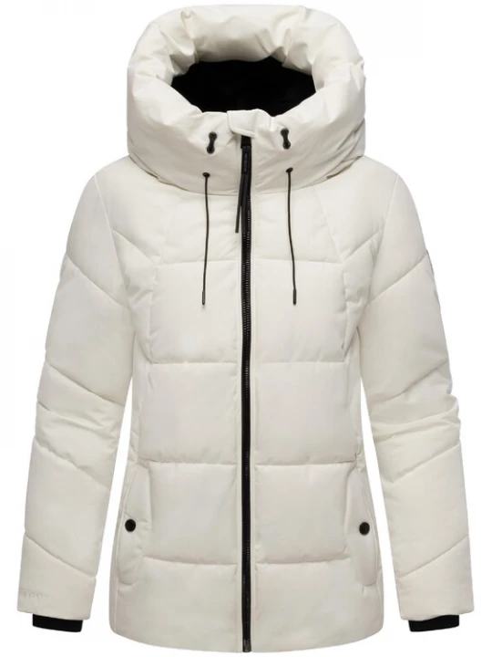 Foto van product MARIKOO Winterjas 'Kuscheltatze XVI' offwhite