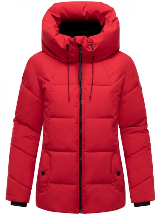 Foto van product MARIKOO Winterjas 'Kuscheltatze XVI' rood
