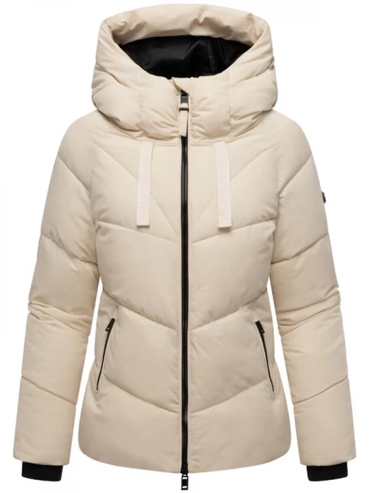 Foto van product MARIKOO Winterjas 'Kwamee 16' beige