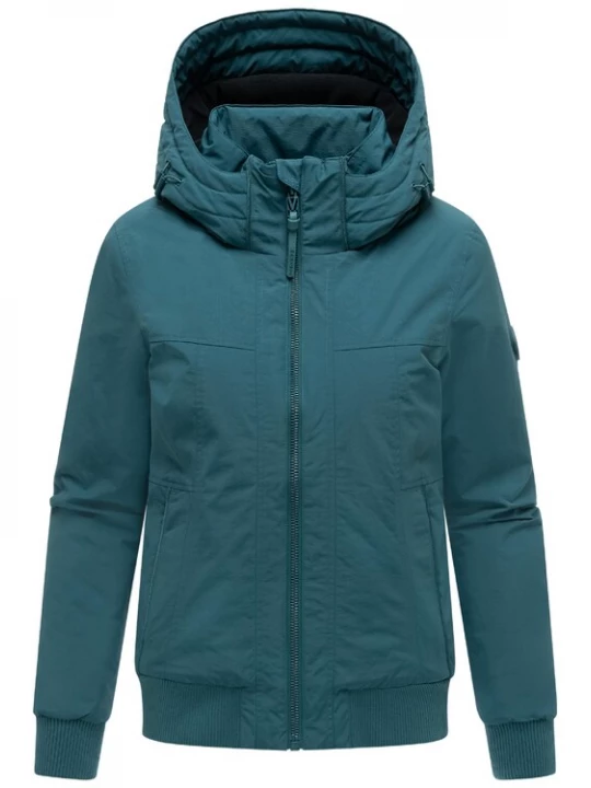 Foto van product MARIKOO Functionele jas 'Mooni 16' petrol
