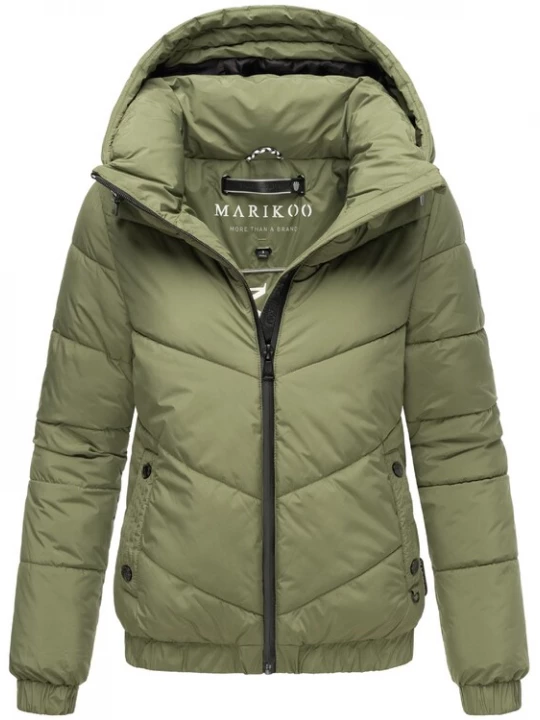 Foto van product MARIKOO Winterjas 'Nayanaa XVI' groen