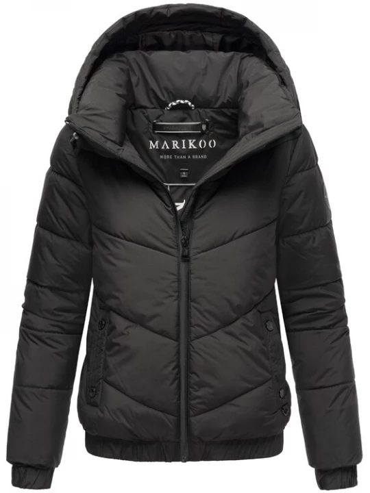 Foto van product MARIKOO Winterjas 'Nayanaa XVI' zwart