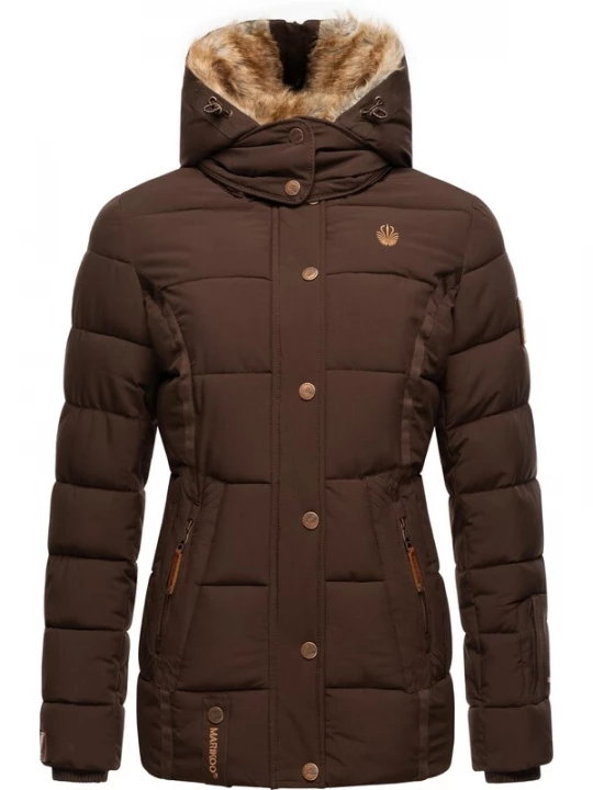 Foto van product MARIKOO Winterjas 'Nekoo' bruin