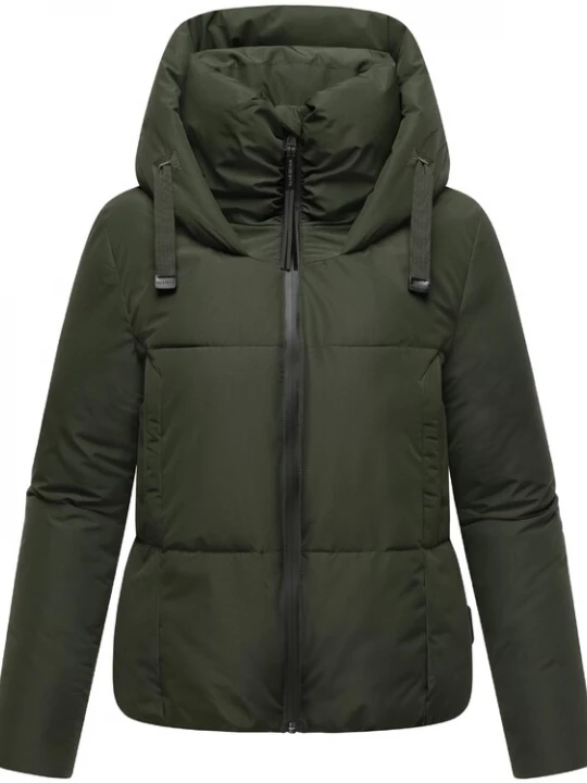 Foto van product MARIKOO Winterjas 'Ninikaa XVI-1' olijfgroen