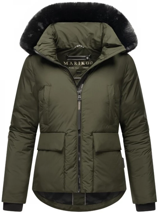 Foto van product MARIKOO Winterjas olijfgroen