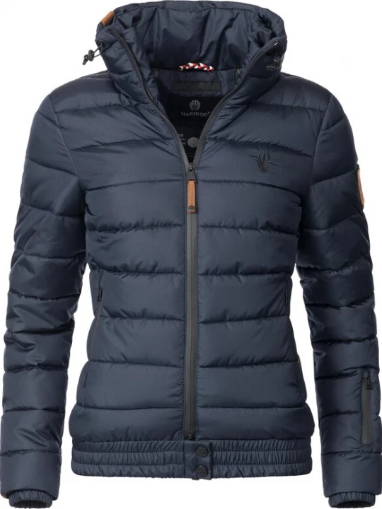 Foto van product MARIKOO Winterjas 'Poison' donkerblauw