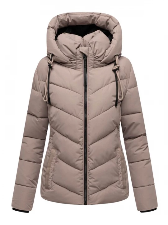 Foto van product MARIKOO Winterjas 'Sahnemausii' taupe