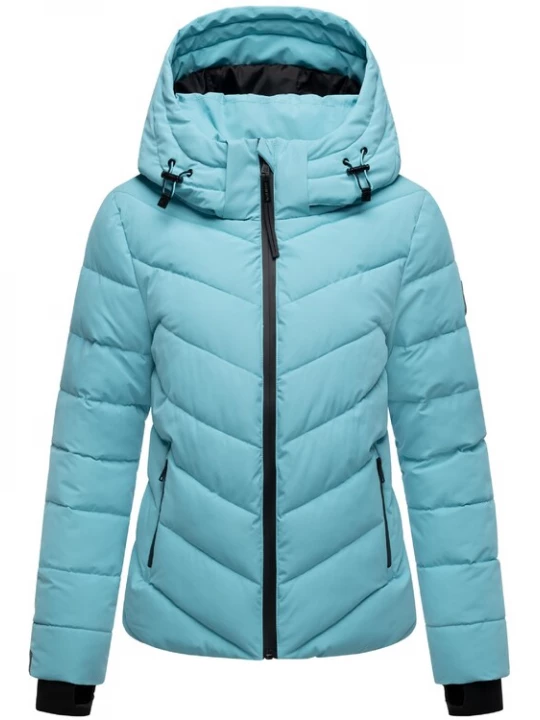 Foto van product MARIKOO Winterjas 'Samuiaa XVI' hemelsblauw / zwart