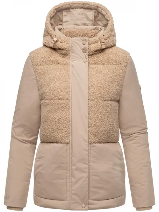 Foto van product MARIKOO Winterjas 'Sheeta 16' beige