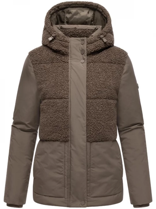 Foto van product MARIKOO Winterjas 'Sheeta 16' bruin