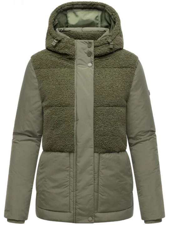 Foto van product MARIKOO Winterjas 'Sheeta 16' groen