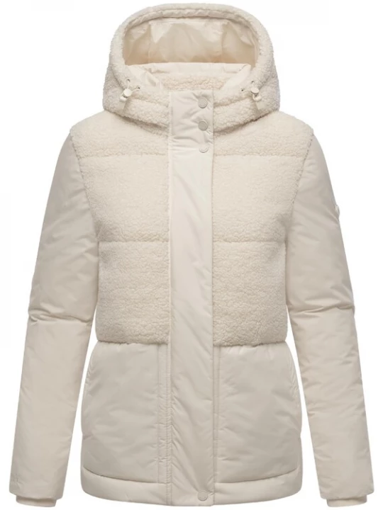 Foto van product MARIKOO Winterjas 'Sheeta 16' wit