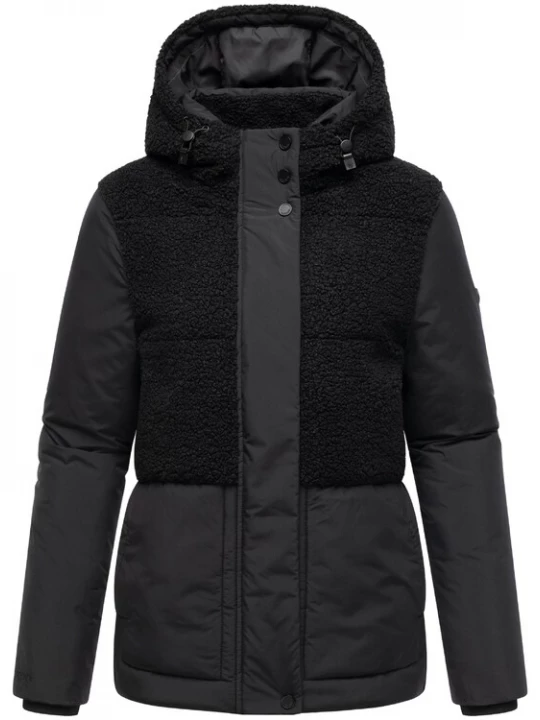 Foto van product MARIKOO Winterjas 'Sheeta 16' zwart