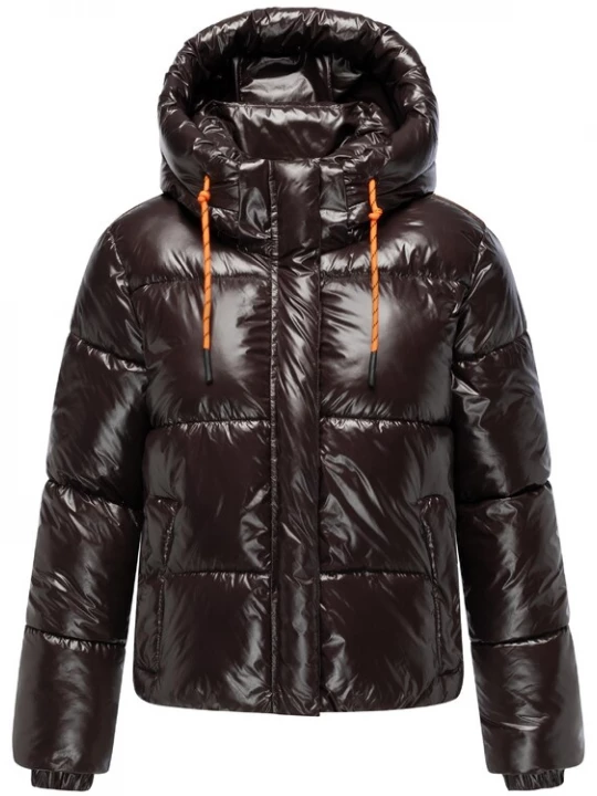 Foto van product MARIKOO Winterjas 'Skyraa 16' donkerbruin
