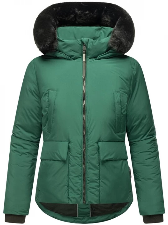 Foto van product MARIKOO Winterjas smaragd