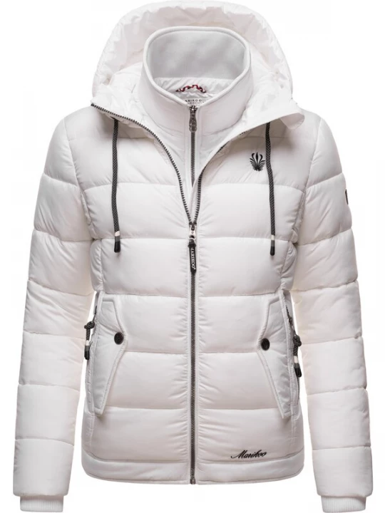Foto van product MARIKOO Winterjas 'Taisaa' wit