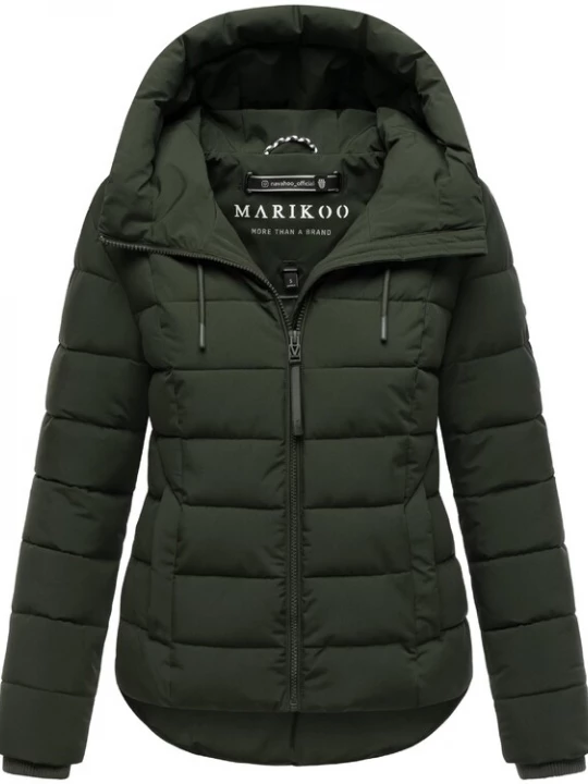 Foto van product MARIKOO Winterjas 'Tayenaa 16-1' olijfgroen