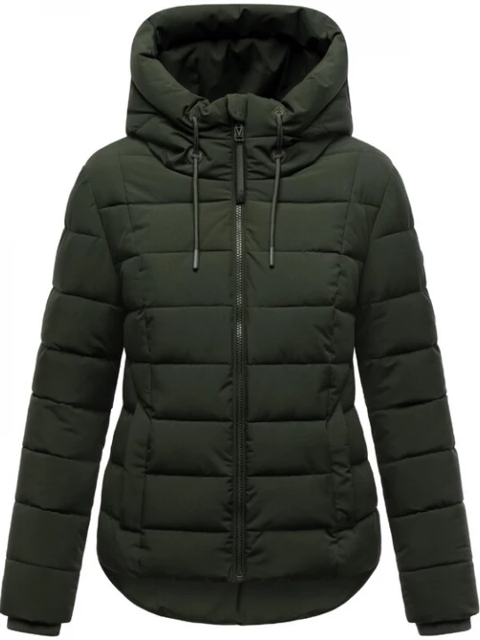 Foto van product MARIKOO Winterjas 'Tayenaa 16' donkergroen