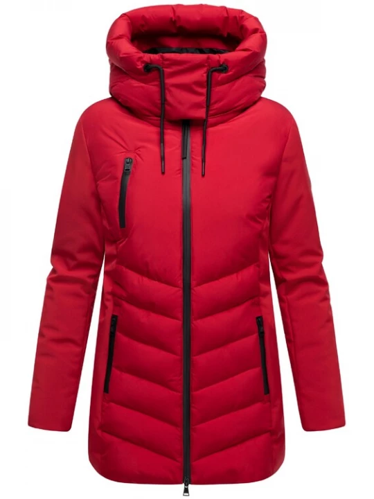 Foto van product MARIKOO Winterjas 'Tivaa XVI' bloedrood