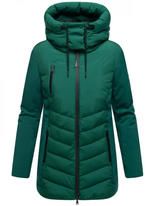 Foto van product MARIKOO Winterjas 'Tivaa XVI' groen
