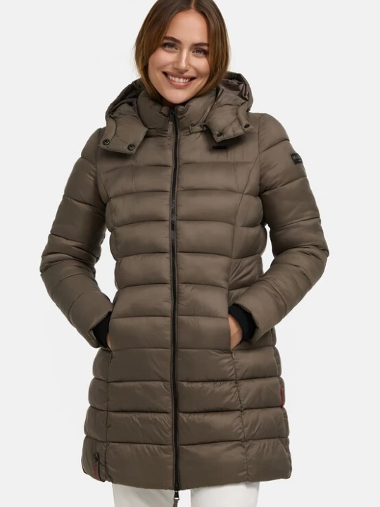 Foto van product MARIKOO Wintermantel 'Abendsternchen' bruin