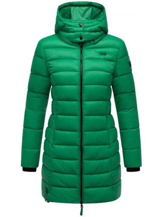 Foto van product MARIKOO Wintermantel 'Abendsternchen' groen