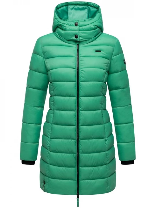 Foto van product MARIKOO Wintermantel 'Abendsternchen' groen