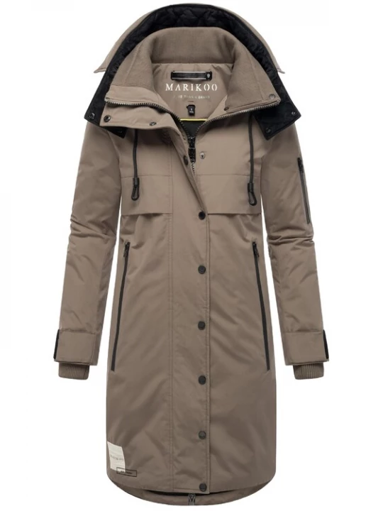 Foto van product MARIKOO Wintermantel 'Anoukaa 16' bruin
