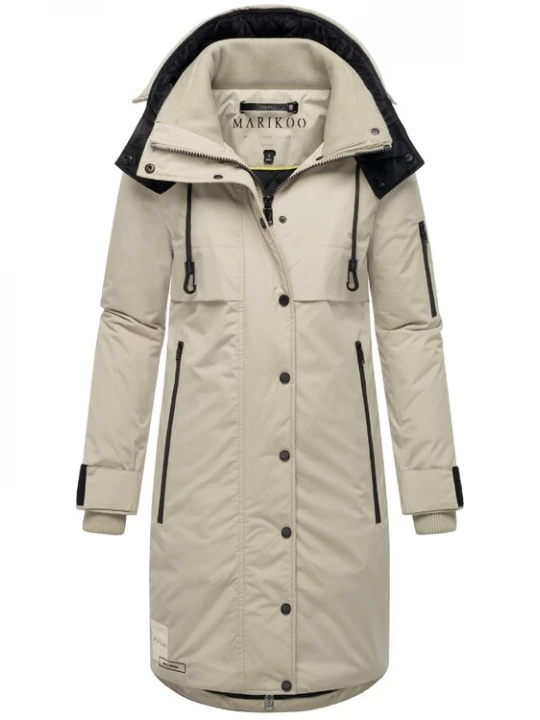 Foto van product MARIKOO Wintermantel 'Anoukaa 16' greige