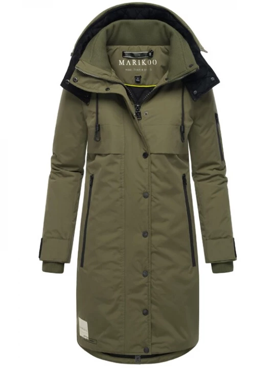 Foto van product MARIKOO Wintermantel 'Anoukaa 16' groen
