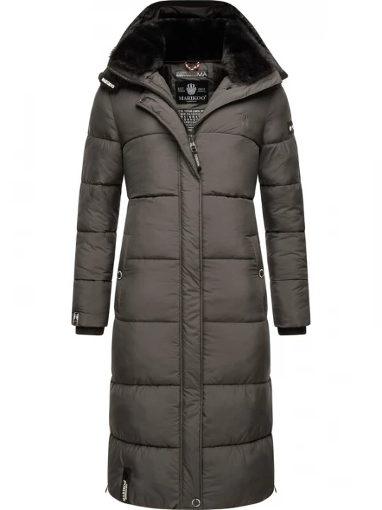 Foto van product MARIKOO Wintermantel antraciet